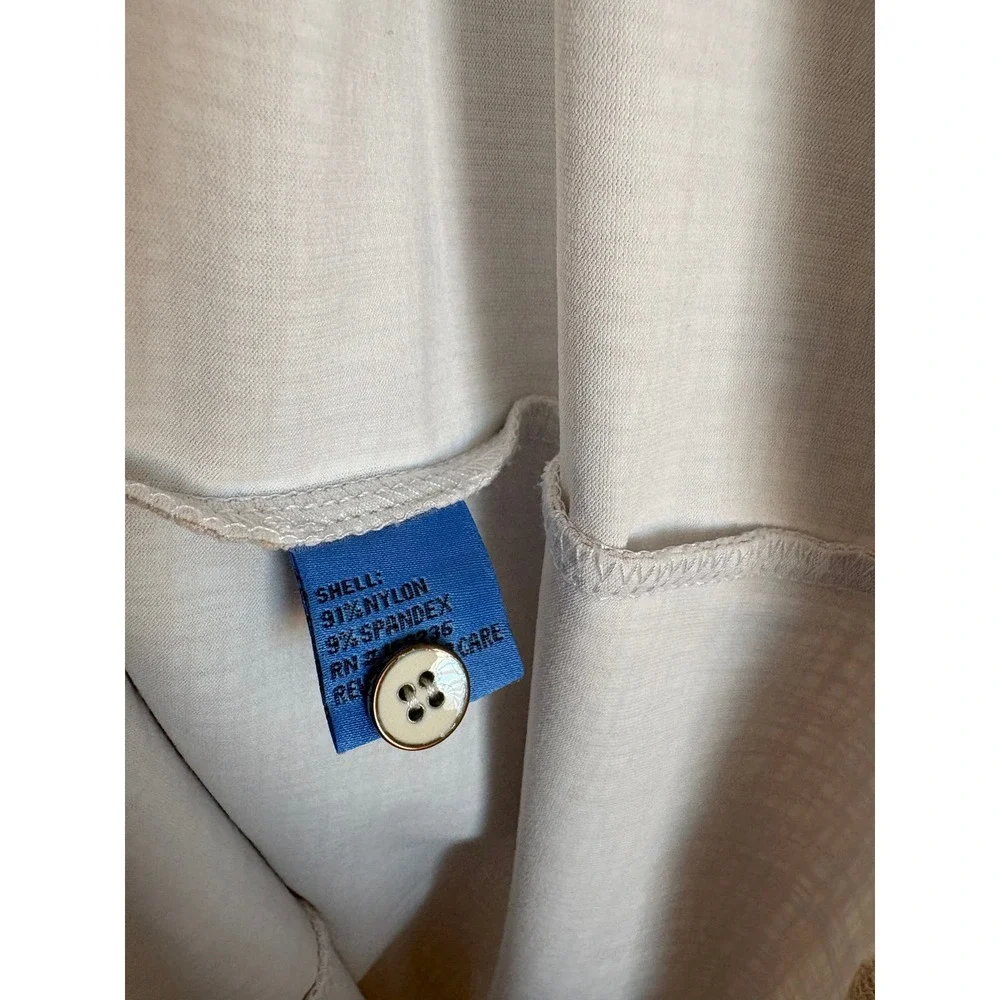 J.McLaughlin Calla Catalina Long Sleeve‎ Shirt Dress Preppy Career Office Luxury - Picture 4 of 5